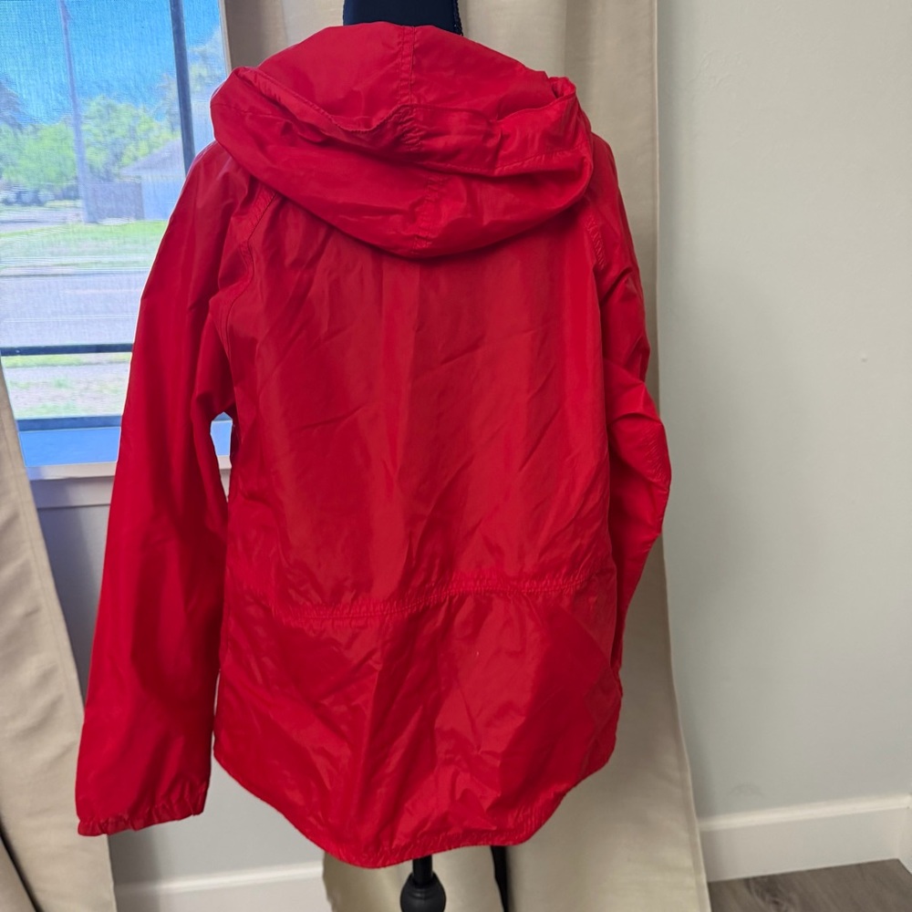 Vintage L.L. Bean Red Pullover Jacket Windbreaker - Picture 12 of 12